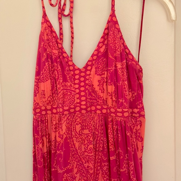 EXPRESS boho halter dress size S soft material - Picture 4 of 10